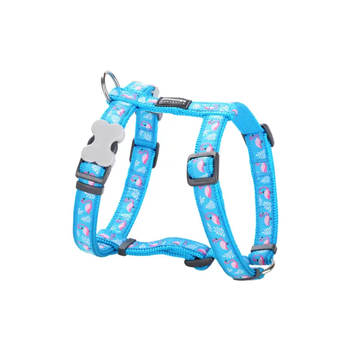 Red Dingo Arnés para Perro Red Dingo Flamingo 25-39 cm Turquesa - 1