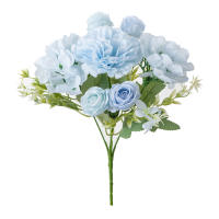 Bouquet De Flores Artificiales De Seda Carnation Y Rosa Para Bodas Decoración De Hogar Arcos De Jardín Y Wreaths Regalo DIY Venta Al Por Mayor Y Minorista - details 15