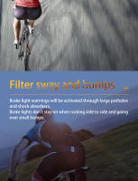 Luz Trasera Recargable Para Bicicleta CYCLAMI Sensor Inteligente Luz De Freno Y Señal De Trasero Para MTB Accesorios De Ciclismo - details 7