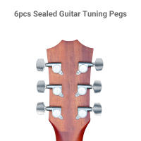 6pcs Tuners De Guitarra Eléctrica Y Acústica Con Enganches Sellados 3L3R Tuning Pegs Accesorios Para Guitarra - details 32