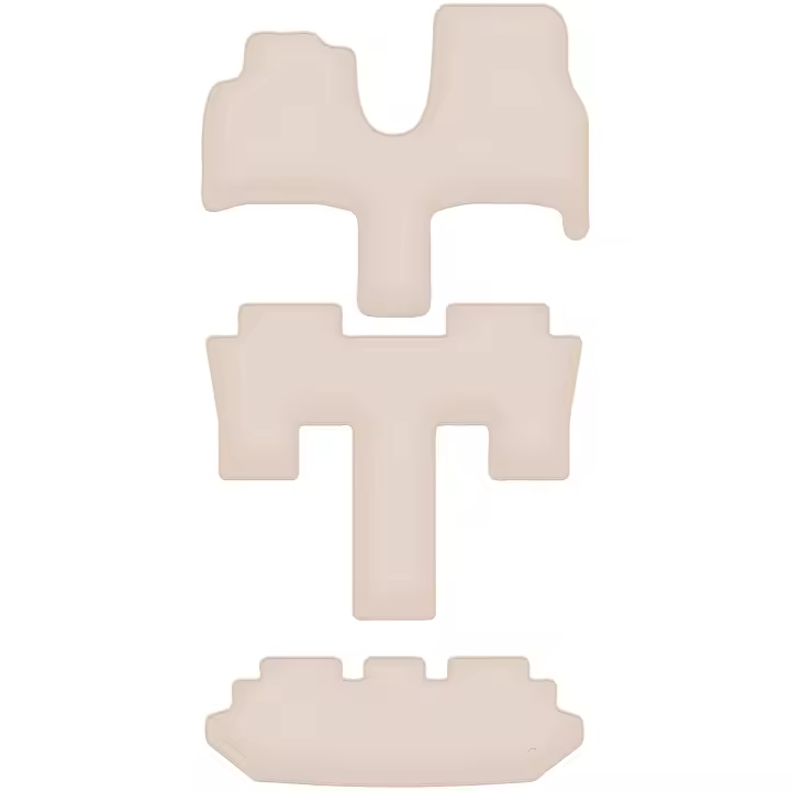 Alfombrillas PREMIUM beige para: Lancia Phedra 7 plazas 2002-2010 - 1