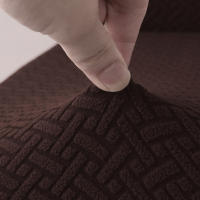 Cubierta De Silla Jacquard Talla XL Con Espalda Para Bodas Y Comedor Cubierta De Asiento Moderna Resistente Al Envejecimiento Para Sillas De Cocina - details 15