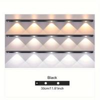 Luz De Armario LED Con Sensor De Movimiento Ultra Delgada Para Cocina Dormitorio Armario Luz Nocturna Inteligente Inducción - details 6