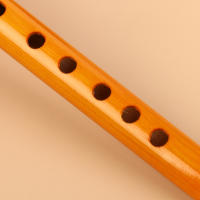 Flauta De Bambú Tradicional Chino Con 6 Agujeros Clarinete Vertical Instrumento Musical De Madera Para Estudiantes Y Principiantes - details 12