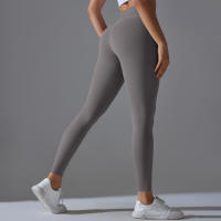 Leggings De Yoga Talla Alta Control De Atrás Leggings Deportivos Para Correr Ciclismo Gimnasio Prueba De Agachamiento Slimming Booty - details 23