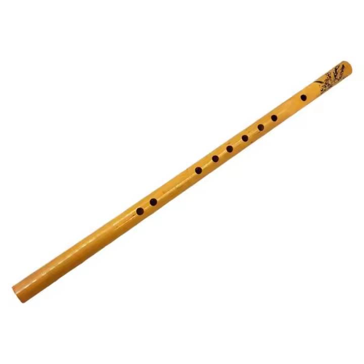 Flauta De Bambú Con 9 Agujeros Instrumento De Viento Profesional Para Principiantes Y Niños Flauta Vertical Chinesa - 1