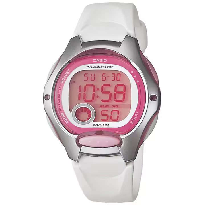 Casio Lw-200-7avdf  Reloj Para Para Niña Color Blanco - 1