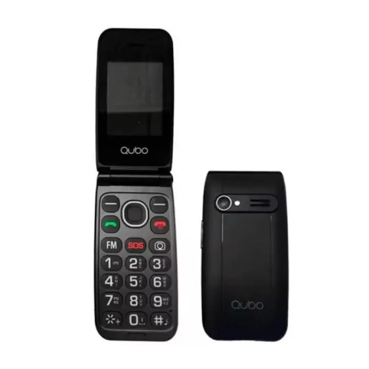 TELEFONO QUBO NEONW NEGRO - 1