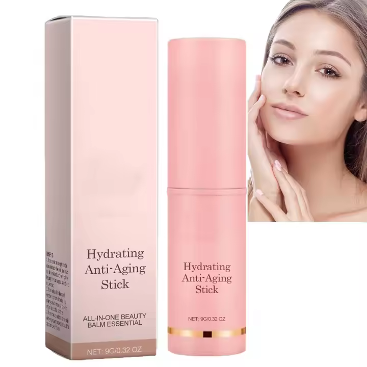 Bálsamo regenerador de colágeno Elveur, bálsamo antiarrugas, hidratante facial en barra multiusos para el cuidado de la piel, hidratante todo en uno para rostro, ojos y labios (1 unidad) - 1