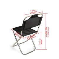 Silla Plegable De Aluminio Para Camping Y Pesca Silla De Pescar Portátil Para Exteriores Asiento De Escritorio Móvil Mini Almacenamiento Herramientas De Senderismo Picnic - details 4