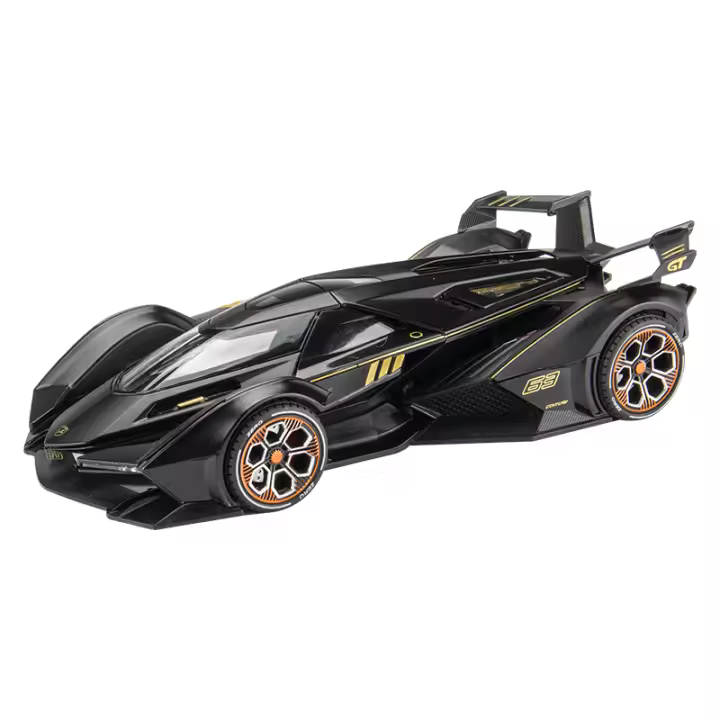 Modelo De Coche Dieciséisvoz Lambo V12 GT De Metal 1:24 Con Sonido Y Luz Regalo Para Coleccionistas Decoración De Escritorio Juguete Educativo Para Niños - 1