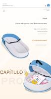Cómoda cama plegable antipresión para bebés recién nacidos, cama de viaje biónica con aislamiento para bebés - details 0