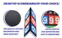 Tablero De Puntuación Scorekeeper Para Baloncesto Voleibol Tenis Y Ping Pong Con Pantalla Digital De 4 Dígitos - details 2