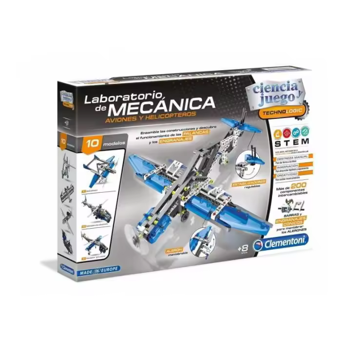 Laboratorio de mecanica Aviones y Helicopteros de Clementoni - 1