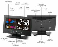 Nuevo Medidor De Temperatura Y Humedad Digital Para El Hogar Con Pantalla LCD Estación De Clima Con Sensor Térmico Y Higrómetro - details 4