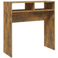vidaXL Mesa consola madera de ingeniería 78x30x80 cm Blanco, Negro, Roble Sonoma Mesa de sofá Mesa de Entrada para Salón Consola de Entrada Mueble Recibidor Mesita Mesa auxiliar Salon - details 7