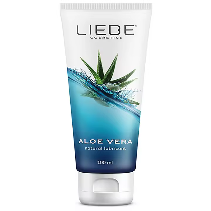 LIEBE LUBRICANTE COMESTIBLE NATURAL CON ALOE VERA 100ml - 1