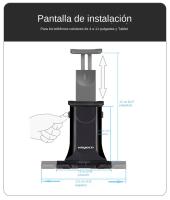 Soporte Ajustable Para Tableta En Ranura De CD De Coche XNYOCN Compatible Con iPhone 14 13 12 11 iPad pro Air Mini Y Samsung Xiaomi Para Pantallas De 4 a 12 Pulgadas - details 6