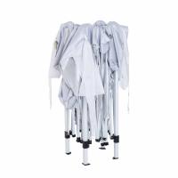 Cenador plegable de 2.95X2.95 M with Protección UV, plegable, de Maple y Tela Oxford, Blanco, para festejar en El Jardín y eventos - details 2