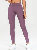 Pantalones De Yoga V-Forma Alta Rebound Levantamiento De Caderas Pleated Sudaderas Entrenamiento Correr Fitness Leggings De Yoga Para Mujer Cintura Elástica Material Poliéster Sin Bolsillos Transpirables Y Cómodos - details 26
