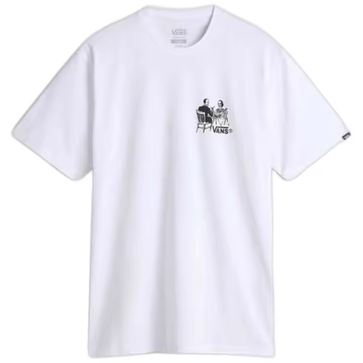 Camiseta de Manga Corta Vans  para hombre en color blanco - 1