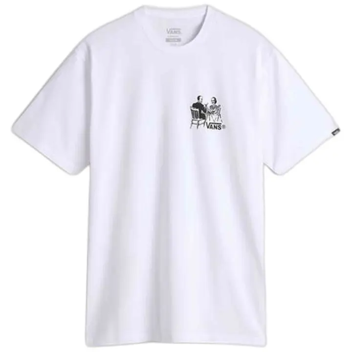 Camiseta de Manga Corta Vans  para hombre en color blanco - 1