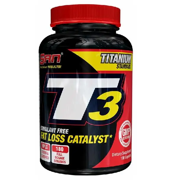 SAN T3 180 Cápsulas - Quemador de Grasa y Acelerador de Metabolismo con Guggulsterones - 1