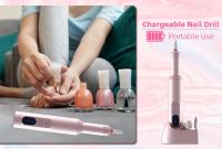Máquina De Uñas Eléctrica Recargable 18000RPM Sin Cable Con Corte De Molienda Herramienta De Manicura Portátil Para Tratamientos De Uñas - details 1