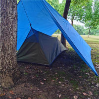 Carpa De Camping Individual Ligera Con Red De Mosquitos Para Excursionistas Carpa De Un Habitáculo Con Material De Tela 600D Oxford Y Reflectante - details 1