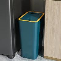 Bandeja De Basura De 10L a Prueba De Olores Con Diseño Moderno De Un Toque Durable De Plástico Para Baño Y Cocina Ahorra Espacio Y Resistente a Fugas - details 0