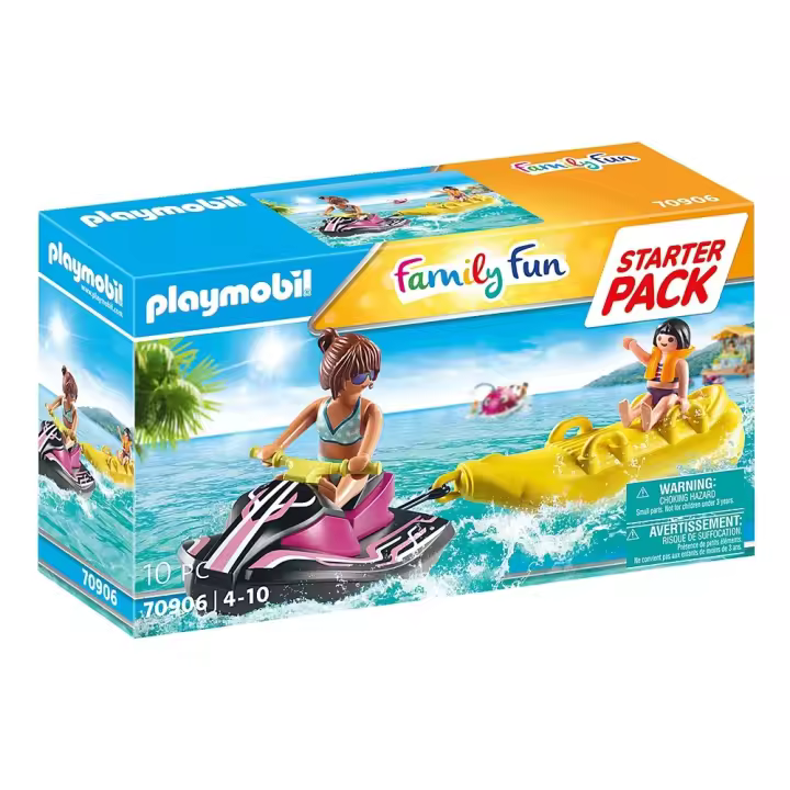 PLAYMOBIL MOTO DE AGUA CON BOTE BANANA, 70906, TIENDA CON LICENCIA OFICIAL - 1