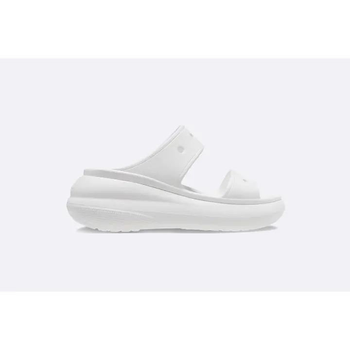 Crocs Sandalia Classic Crush Blanco - Unisex - 1