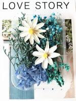 Paquete De Materiales Para Manualidades Con Flores Secas DIY Artesanía Artificial Para Decoración De Bodas Y Fiestas Cursos De Arte Flor Eterna - details 9