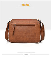 Bolso bandolera de Piel de alta calidad con tres bolsos y Gran capacidad, Bolso bandolera informal para Mujer. - details 23