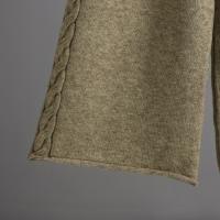 Conjunto De Suéter Y Pantalones Para Mujer HLBCBG Otoño Invierno 2 Piezas Tejido De Cashmere Estilo Casual Oversize V-Neck - details 14