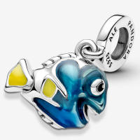 Pandora Charm de Colgante en Plata de la serie de la Ley Pixar, Dory 792025 C01,Incluye Caja Original - details 0