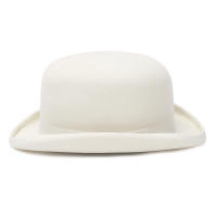 Sombrero Derby De Lana Negra 100% Para Hombres Y Mujeres Lining De Satén Estilo Formal Fedoras Para Fiestas Y Complementos De Magia Talla Ajustable - details 10
