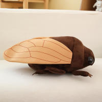 Muñeco De Peluche Creativo De 48cm Simulación De Insecto Cicada Suave Almohada Regalo Para Niños Amigos Juguete De Engaño Decoración - details 15