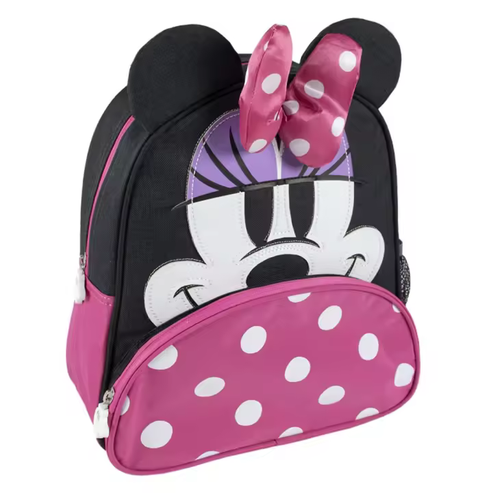 Disney Minnie Mouse Cerdá Mochila Rosa Infantil 3D con Asas Acolchadas - 1