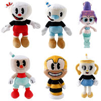 Muñeco De Peluche Cuphead Mugman Juguete De Videojuego Suave Y Algodón PP Regalo De Cumpleaños Para Niños Edad Recomendada 14+ - details 0