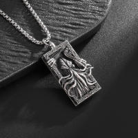Collar Colgante De Octopus Retro Y Misterioso Accesorio De Moda Para Hombres Y Mujeres Regalo De Halloween Hecho De Aleación De Zinc - details 1