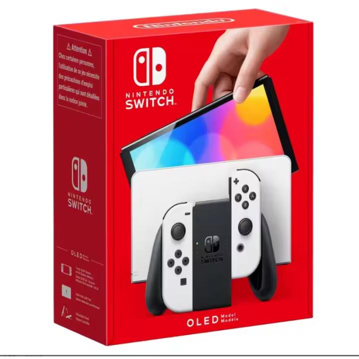 Nintendo Switch – Modelo OLED -Versión Hong Kong + Adaptador Euro - 1