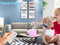 Humididiador ultrasónico de Aromatherapy With Mando a Distancia Y Luz LED para promotor El Sueño y humidificador El Aire - details 2
