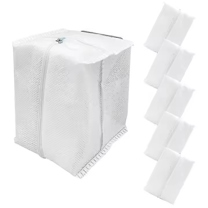 Bolsas de repuesto reutilizables para aspiradoras iRobot Roomba de las series i, s y j (paquete de 6) - 1
