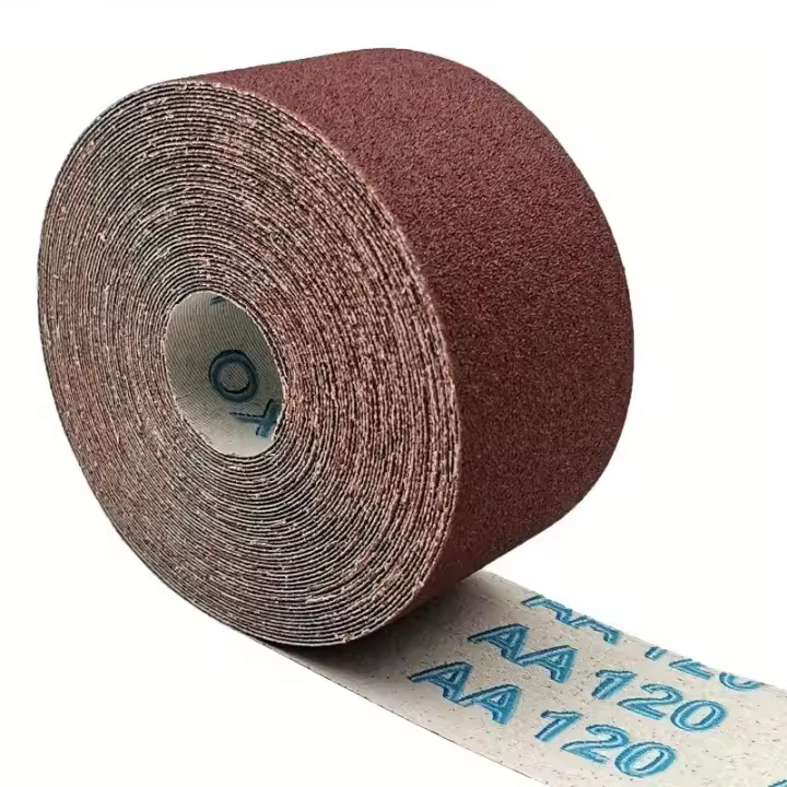Banda De Arena 2" X 32.8 Pies De 60-600 Grados Para Madera Y Metal Herramienta Abrasiva Para Trabajos De Carpintería Y Pintura - 1