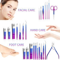 Set De Manicura Y Pedicura Profesional 9/18Pcs Herramientas De Acero Inoxidable Con Estuche De Viaje Corte Preciso Para Dedos Y Tobillos - details 2