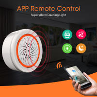 Alarma Inteligente Tuya Zigbee Con Sirena Sensor De Temperatura Y Humedad Para Seguridad Doméstica Con Alertas De Estroboscopio Compatible Con Hub TUYA - details 2