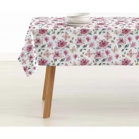 BL BELUM - Mantel Antimanchas Varios Tamaños - Mantel Tacto Extrasuave Color Multicolor - Mantel 100% Made in Spain Tejido 100% algodón orgánico - Mantel Modelo 0120-390 - 1