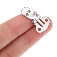 10PCS Hebilla De Manualidades DIY Color Plata Flor De Acero Inoxidable Clip Para Zapatos Adorno De Accesorios Para Zapatos - details 12