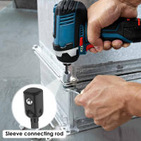Adaptador De Llave De Impacto 1/2 Pulgada 10/20 Piezas Con Chincheta Para Destornillador Y Broca Extensión De Varilla Hexagonal Chincheta De 1/4 Pulgada Para Herramienta De Destornillador - details 3